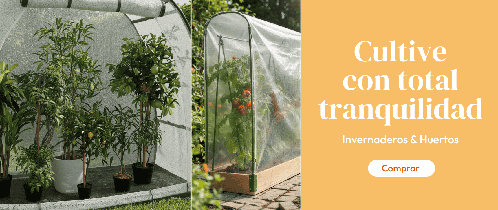 Selección de invernaderos y huertos