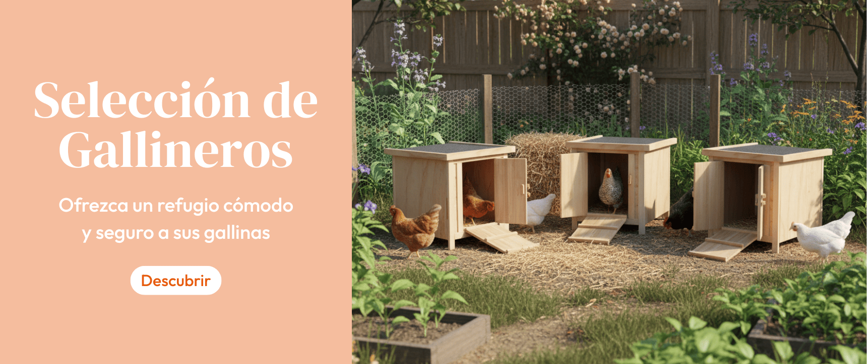 Selección de corrales y gallineros