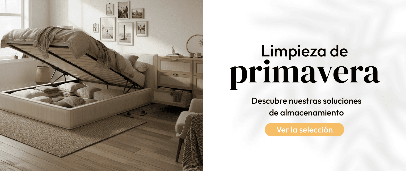 Limpieza de primavera y selección de almacenamiento