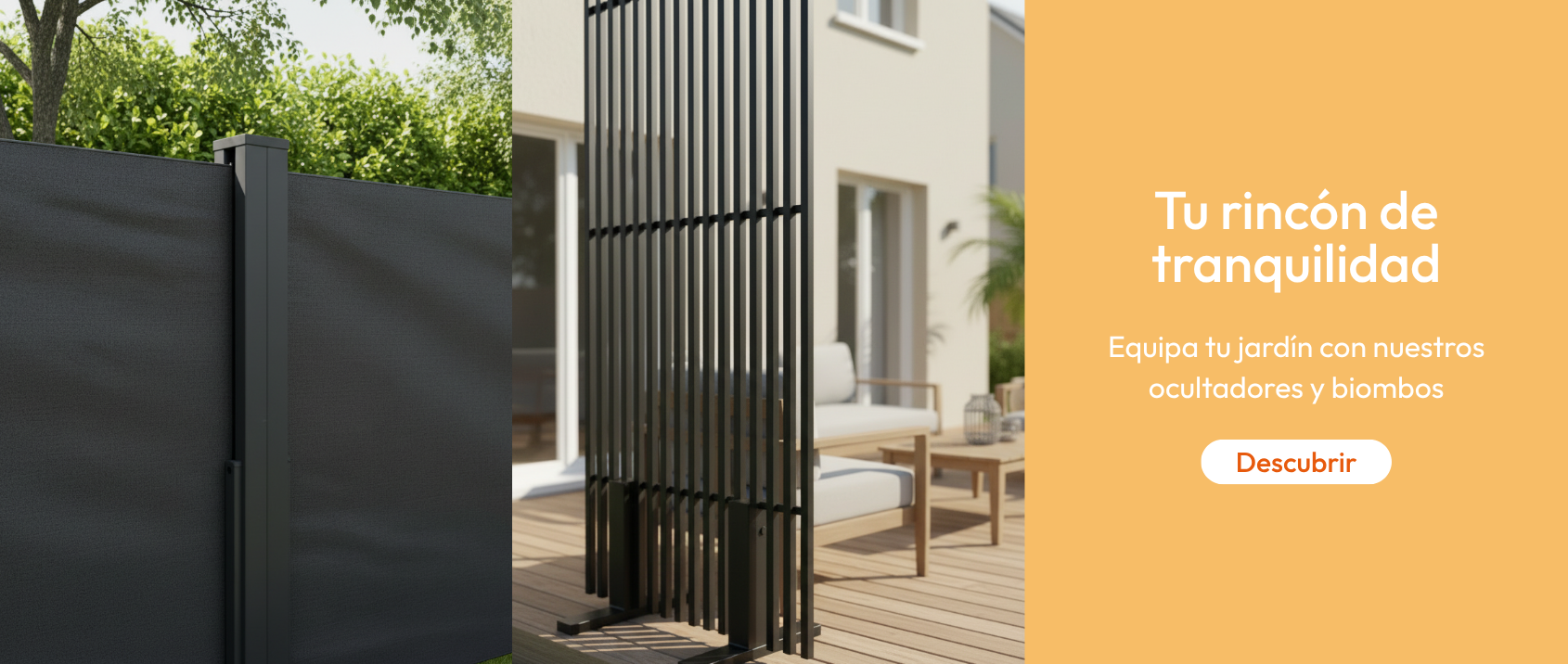 Selección de mamparas, biombos y paneles decorativos